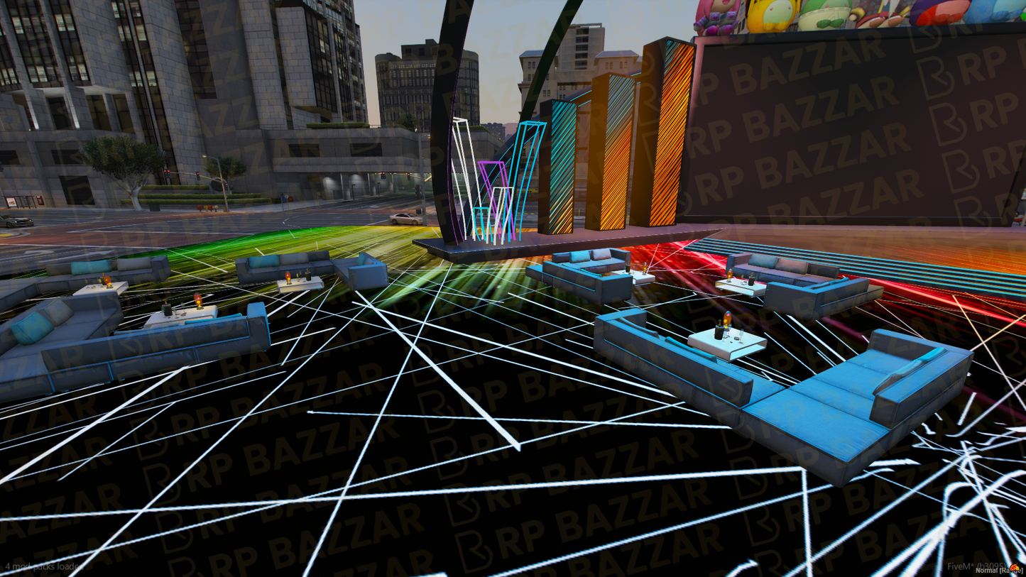 Metro Legion Square FiveM MLO — GTA RP Interior — ESX QB QBOX — RPBazzar