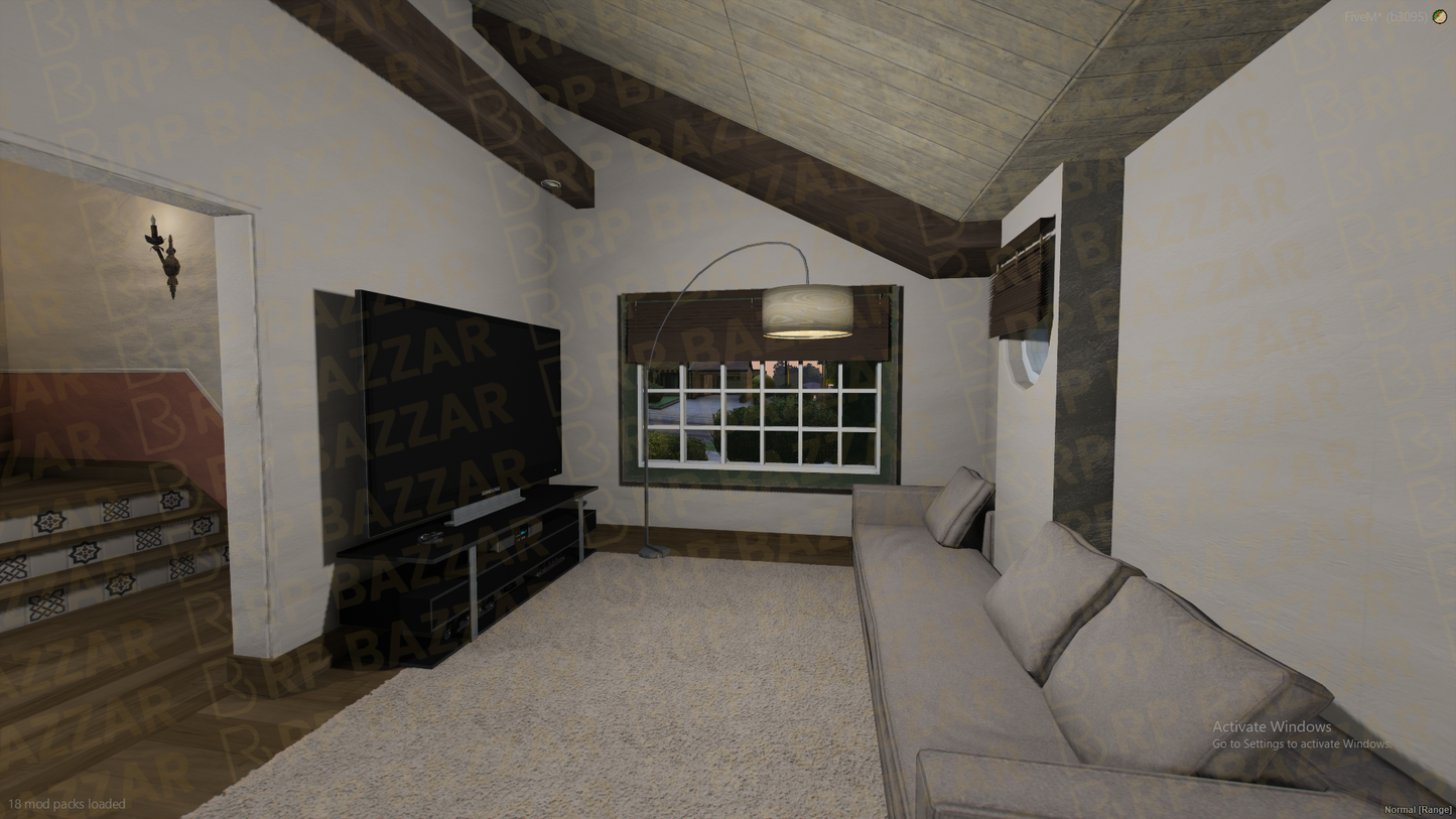 Neon House FiveM MLO — GTA RP Interior — ESX QB QBOX — RPBazzar