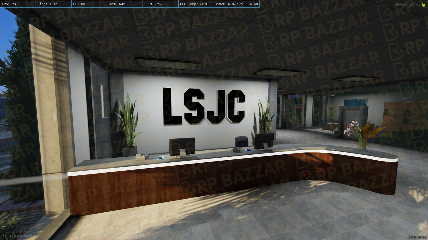 Boutique Office FiveM MLO — GTA RP Interior — ESX QB QBOX — RPBazzar