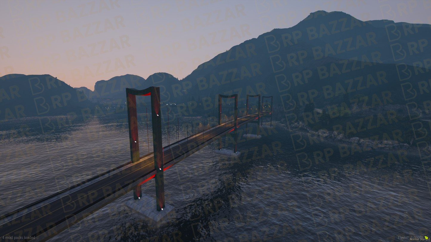 Industrial Tunnel & Bridge FiveM MLO — GTA RP Interior — ESX QB QBOX — RPBazzar