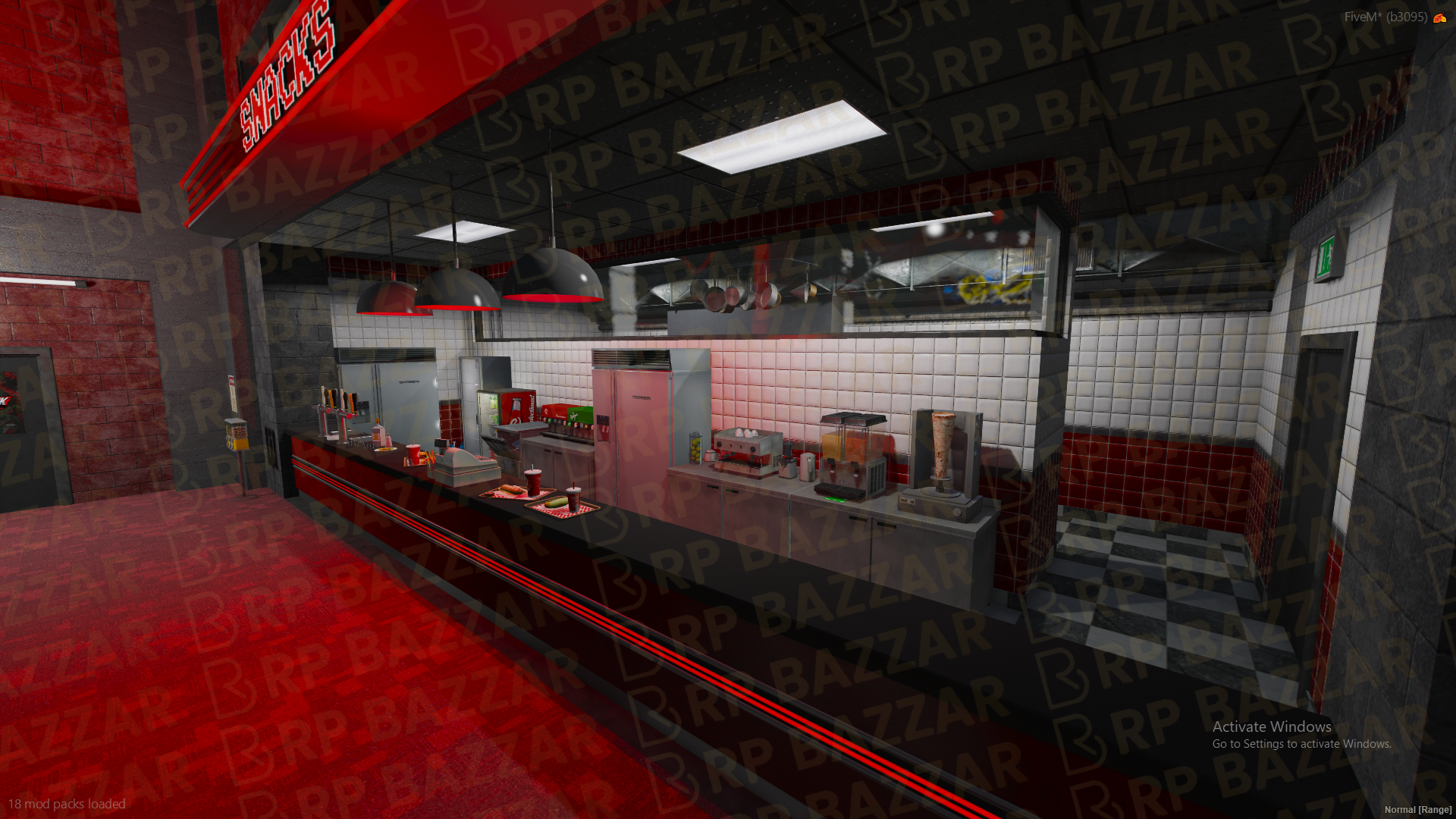 Mega Nightclub FiveM MLO — GTA RP Interior — ESX QB QBOX — RPBazzar