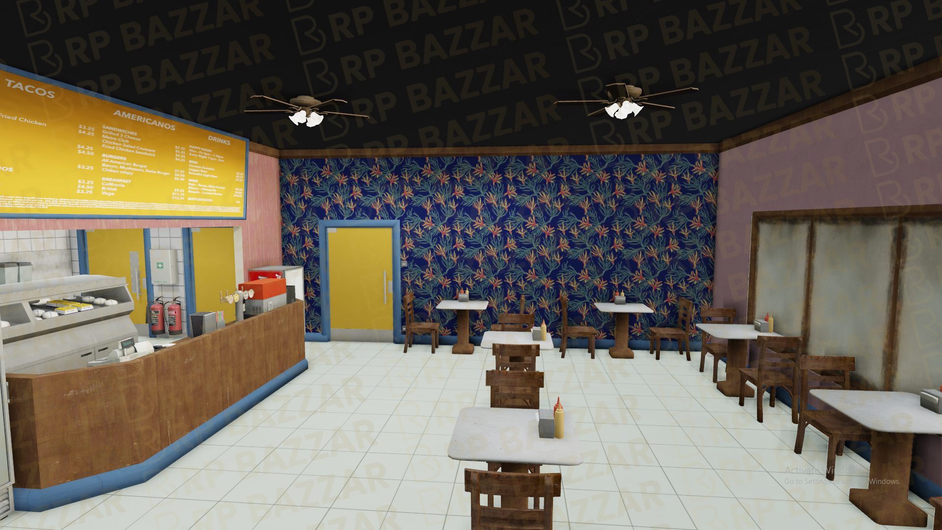 Neon Taco Bar FiveM MLO — GTA RP Interior — ESX QB QBOX — RPBazzar
