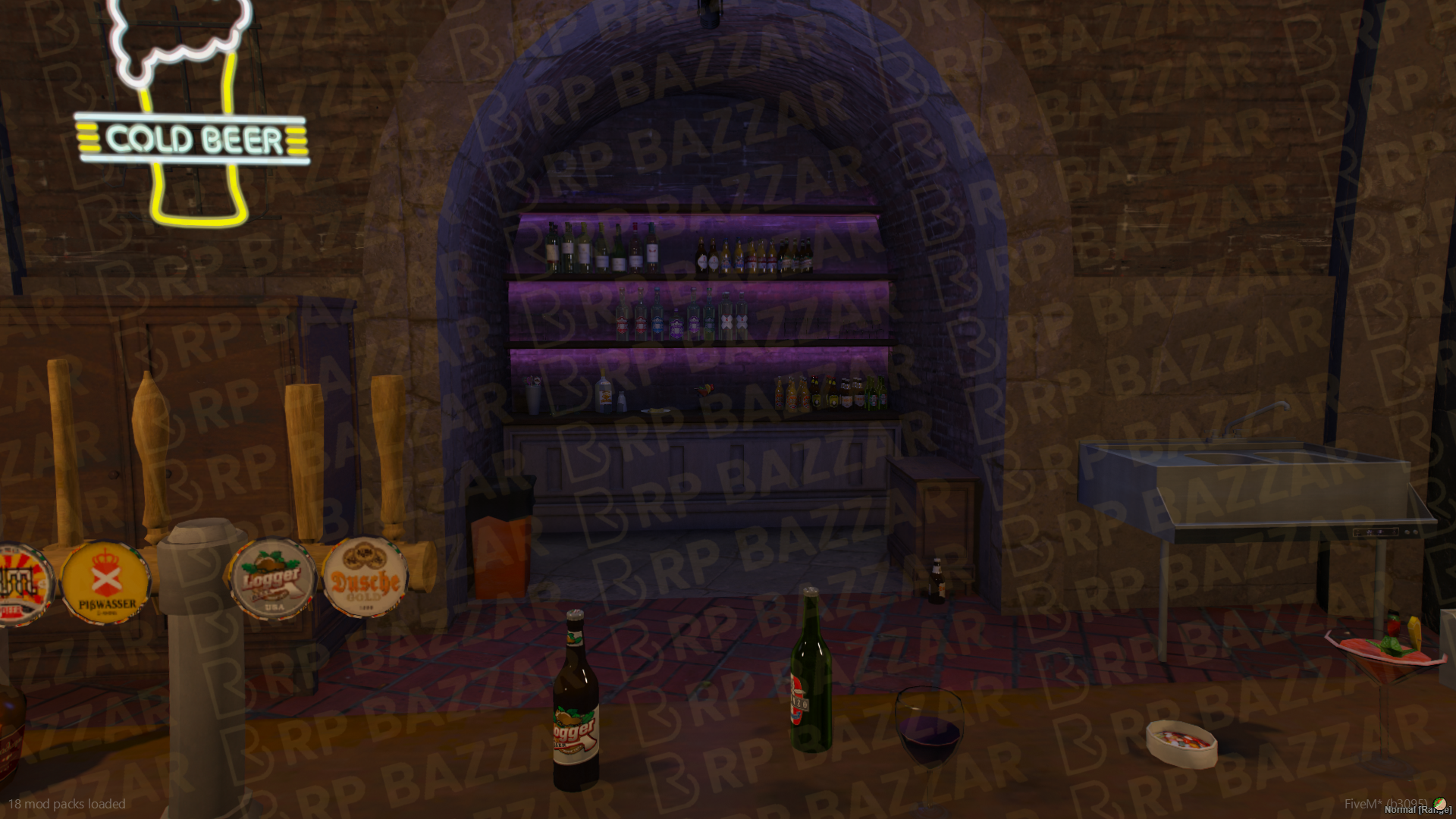 Sleek Bar FiveM MLO — GTA RP Interior — ESX QB QBOX — RPBazzar