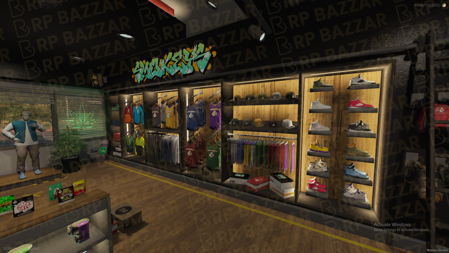 Underground Weed Store FiveM MLO — GTA RP Interior — ESX QB QBOX — RPBazzar