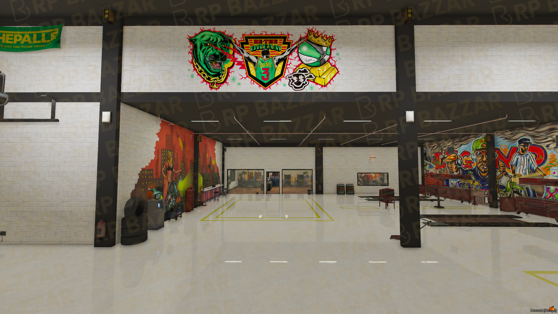 Turbo Mechanic Shop FiveM MLO — GTA RP Interior — ESX QB QBOX — RPBazzar