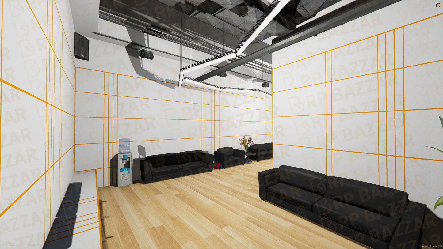 Iron Gyms & Fitness FiveM MLO — GTA RP Interior — ESX QB QBOX — RPBazzar