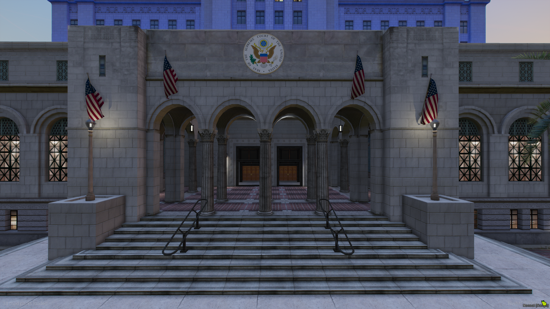 Federal CityHall FiveM MLO — GTA RP Interior — ESX QB QBOX — RPBazzar