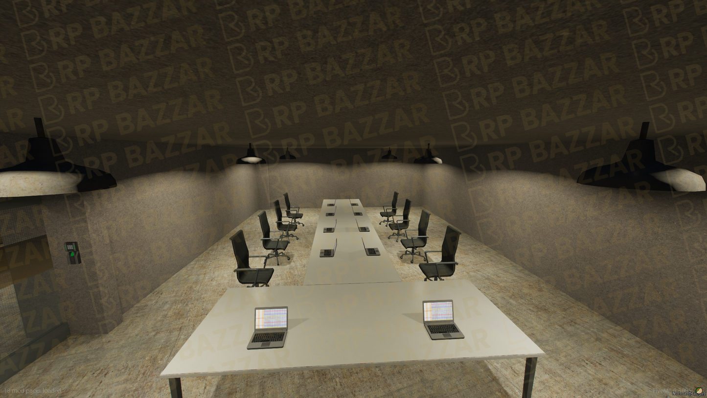 Fortified Bunker FiveM MLO — GTA RP Interior — ESX QB QBOX — RPBazzar