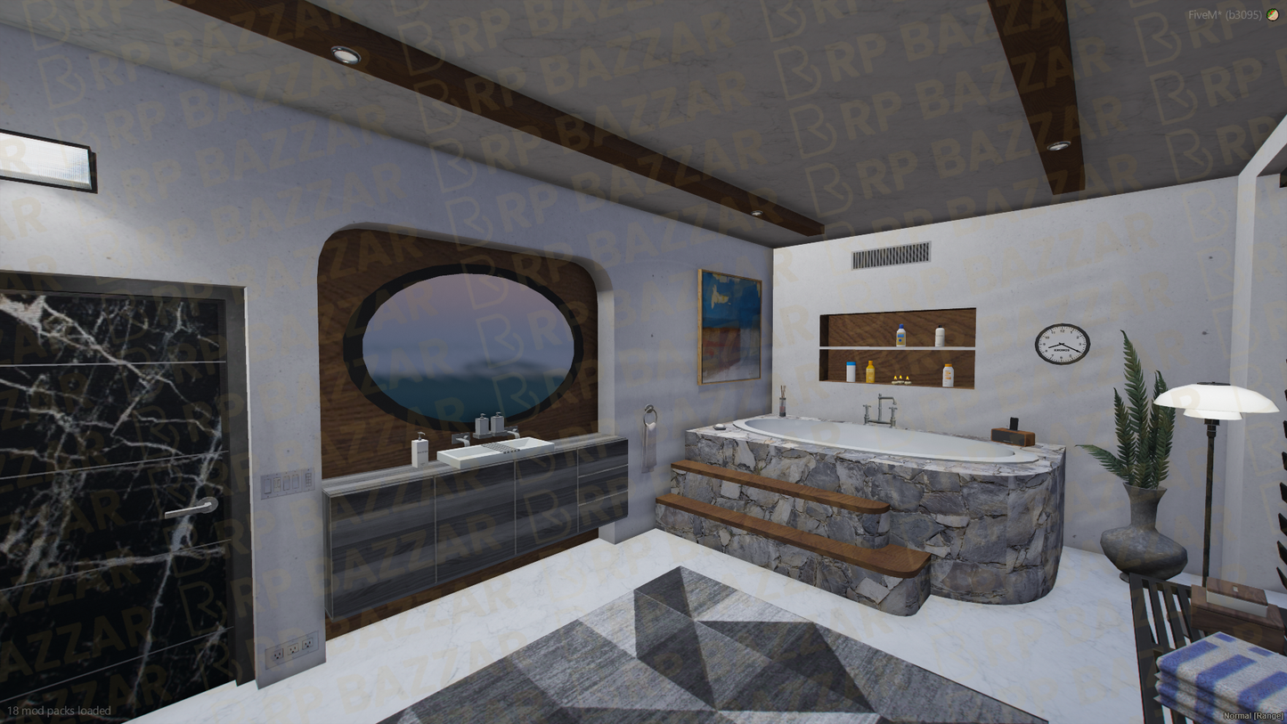 Secret Mansion FiveM MLO — GTA RP Interior — ESX QB QBOX — RPBazzar