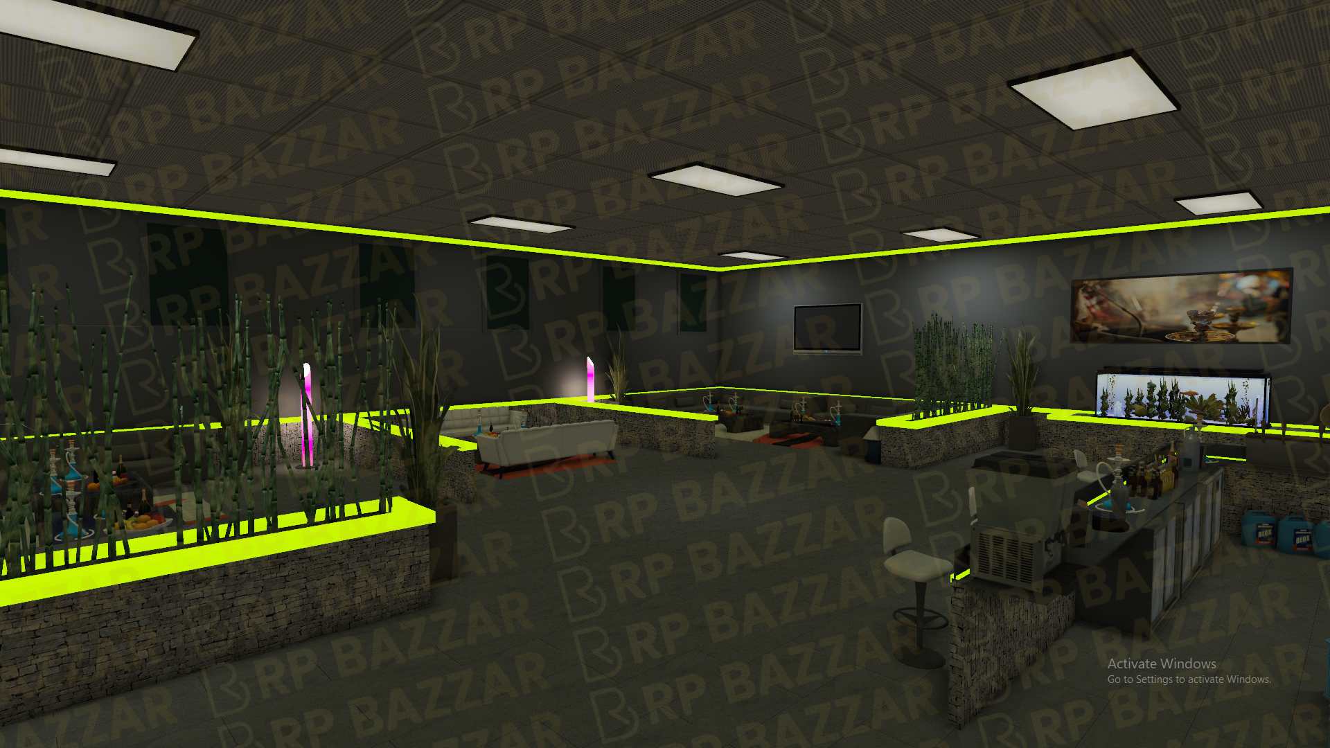 Industrial Restaurant FiveM MLO — GTA RP Interior — ESX QB QBOX — RPBazzar