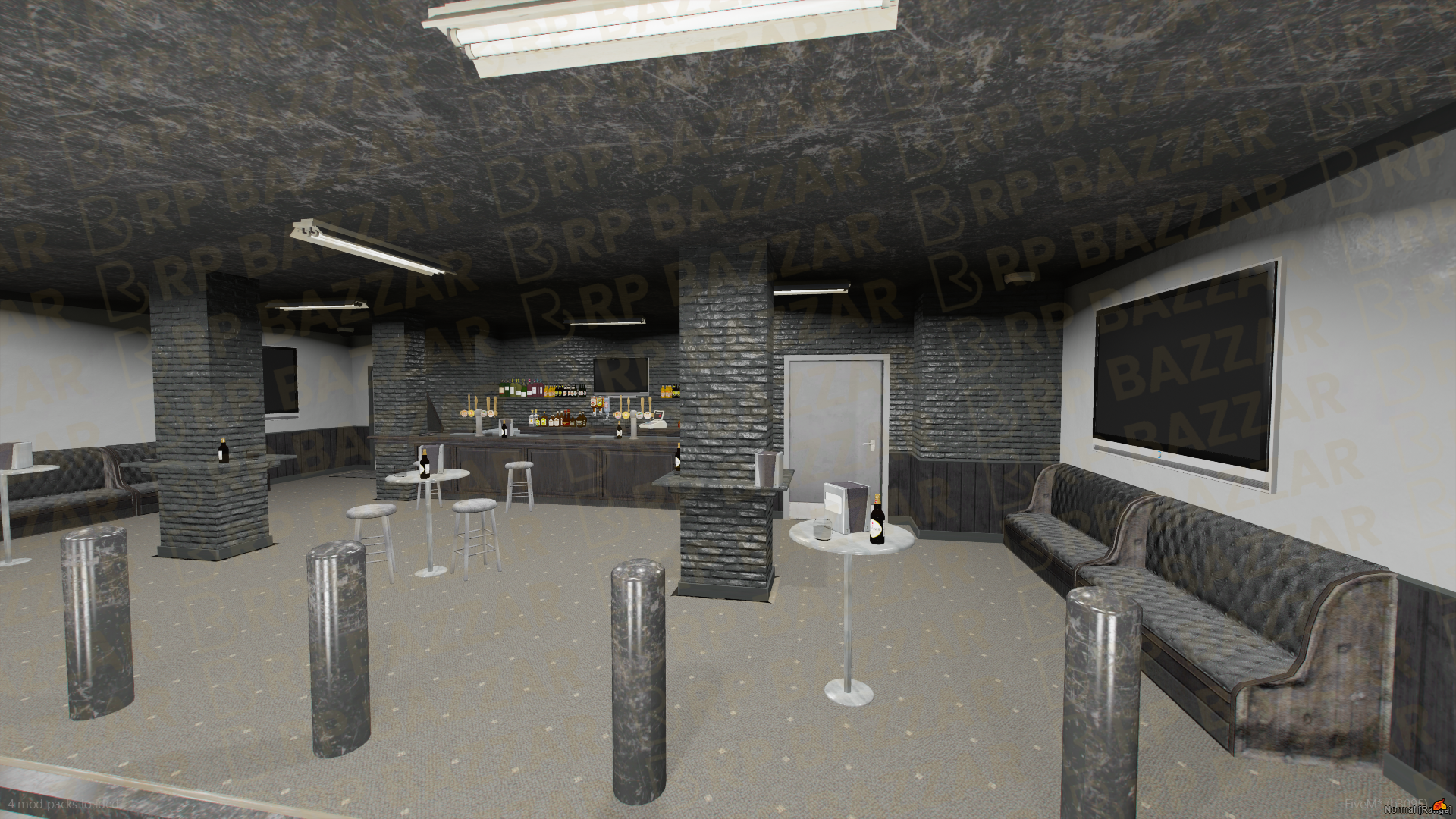 Classic Repair Station FiveM MLO — GTA RP Interior — ESX QB QBOX — RPBazzar