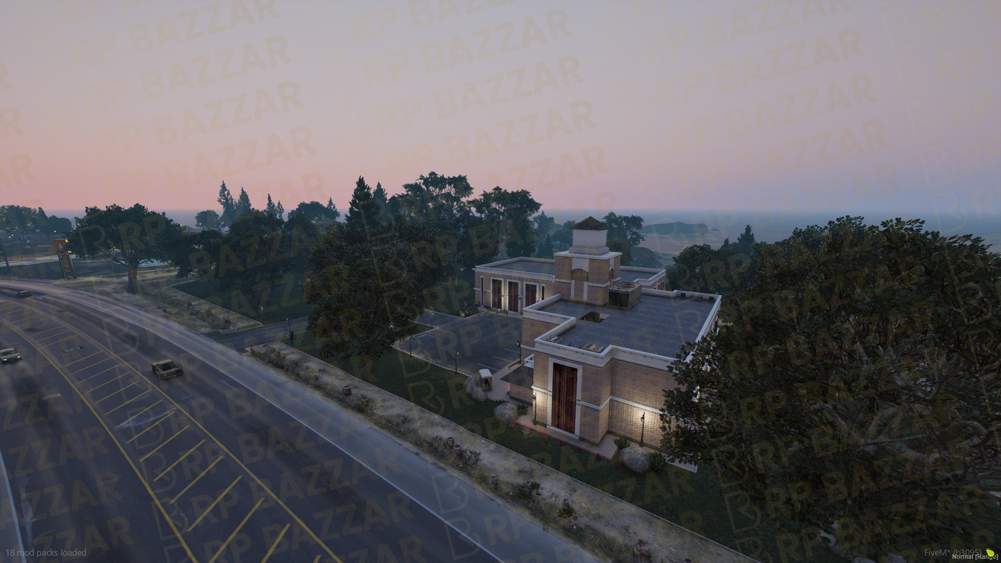 Official City Hall FiveM MLO — GTA RP Interior — ESX QB QBOX — RPBazzar
