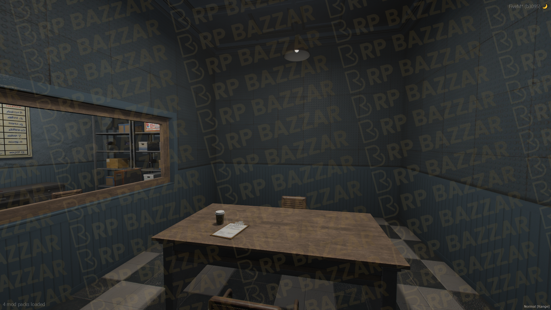 Command Police Station FiveM MLO — GTA RP Interior — ESX QB QBOX — RPBazzar