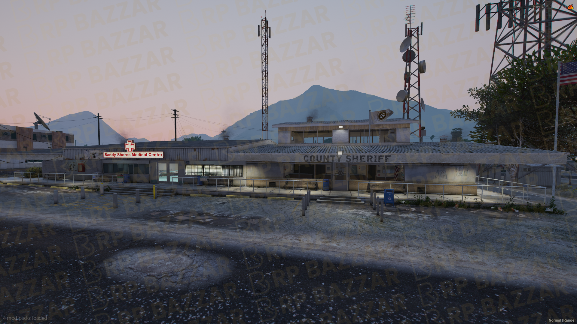 Frontline Police Station FiveM MLO — GTA RP Interior — ESX QB QBOX — RPBazzar