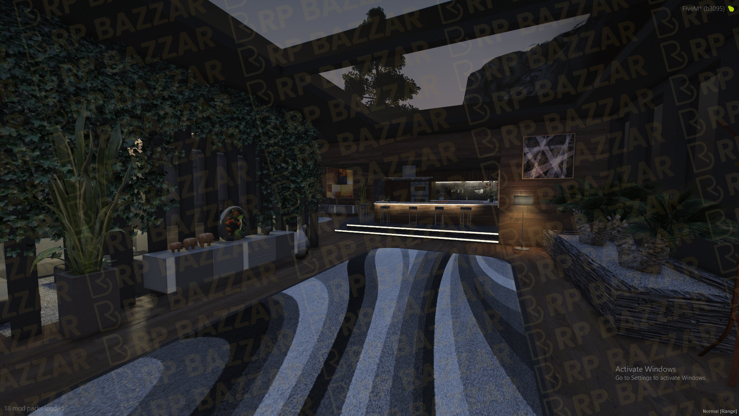 Custom Mansion FiveM MLO — GTA RP Interior — ESX QB QBOX — RPBazzar