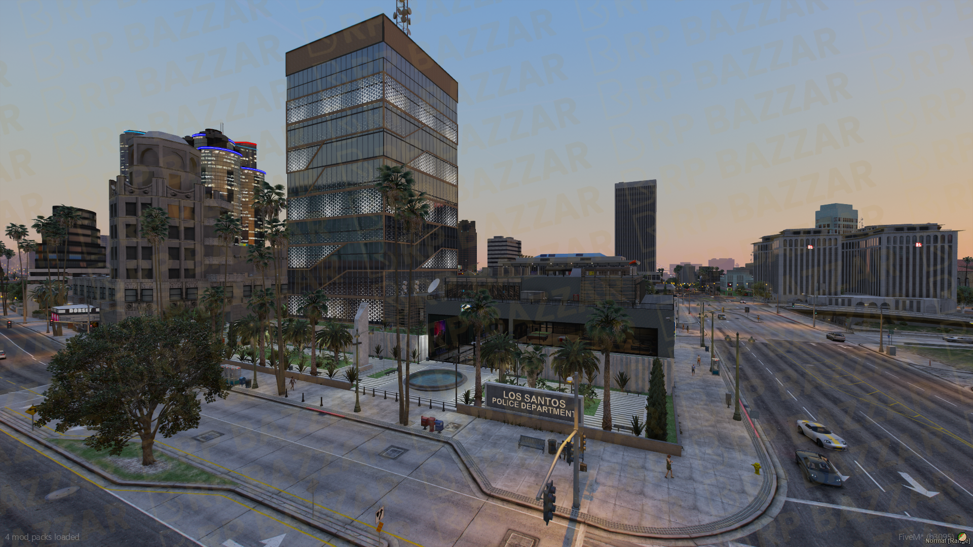 Federal Police Station FiveM MLO — GTA RP Interior — ESX QB QBOX — RPBazzar