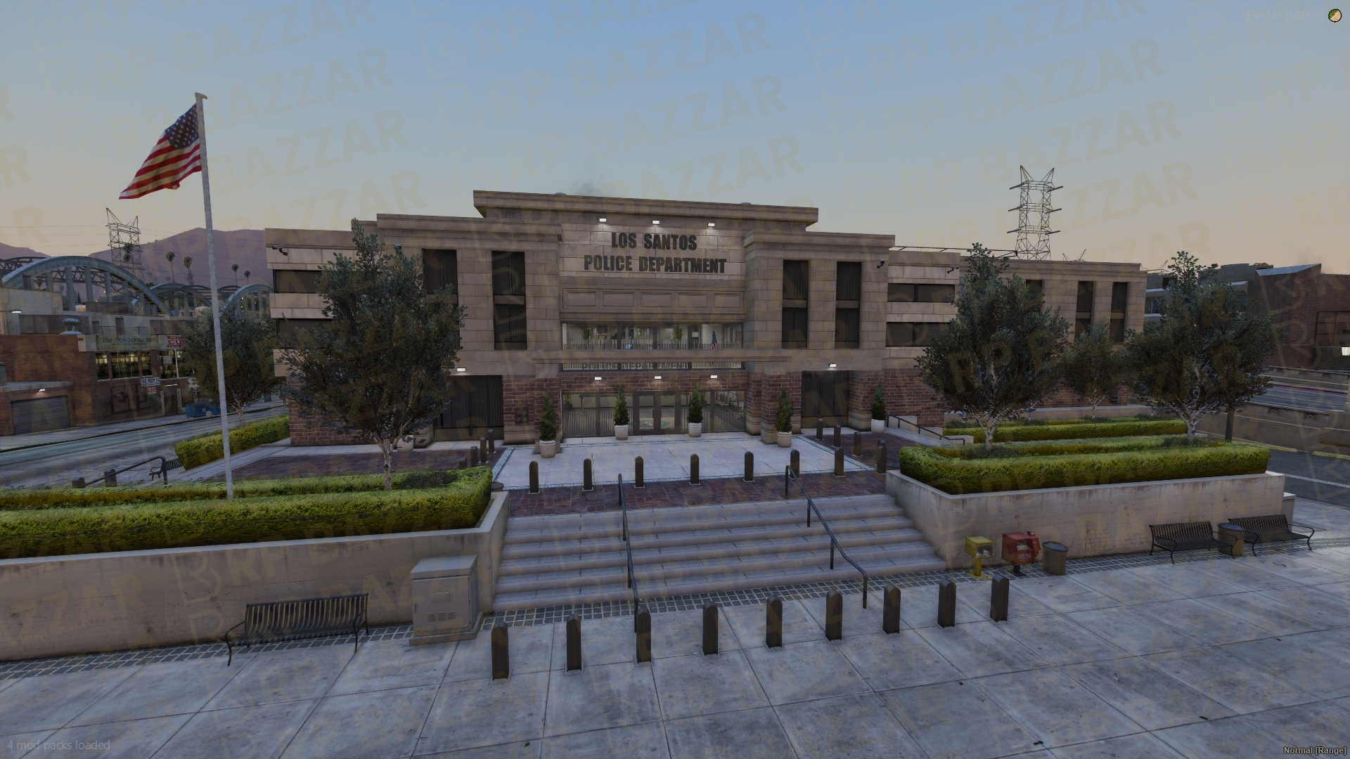 Community Police Station FiveM MLO — GTA RP Interior — ESX QB QBOX — RPBazzar
