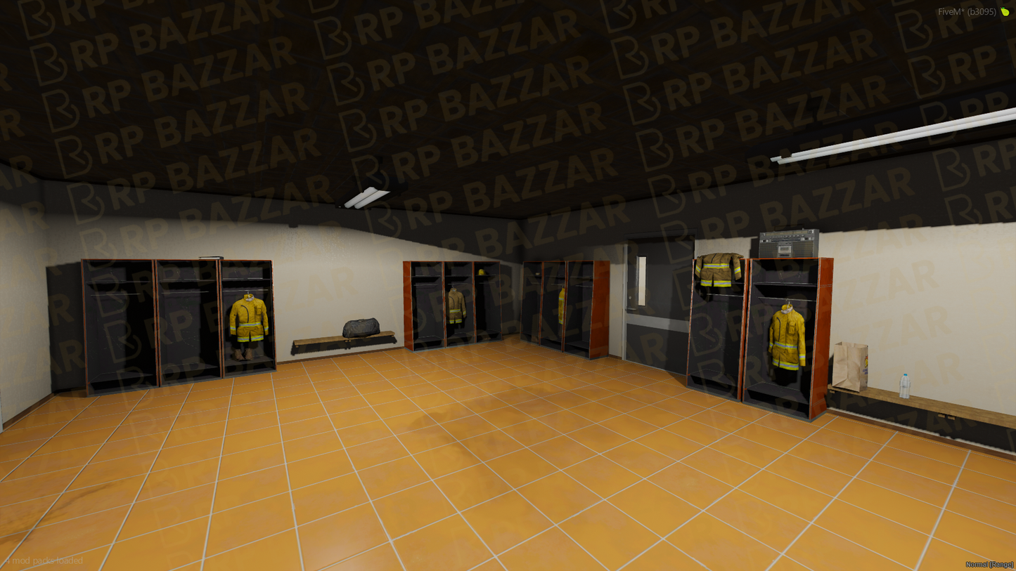 Highland Fire Department FiveM MLO — GTA RP Interior — ESX QB QBOX — RPBazzar