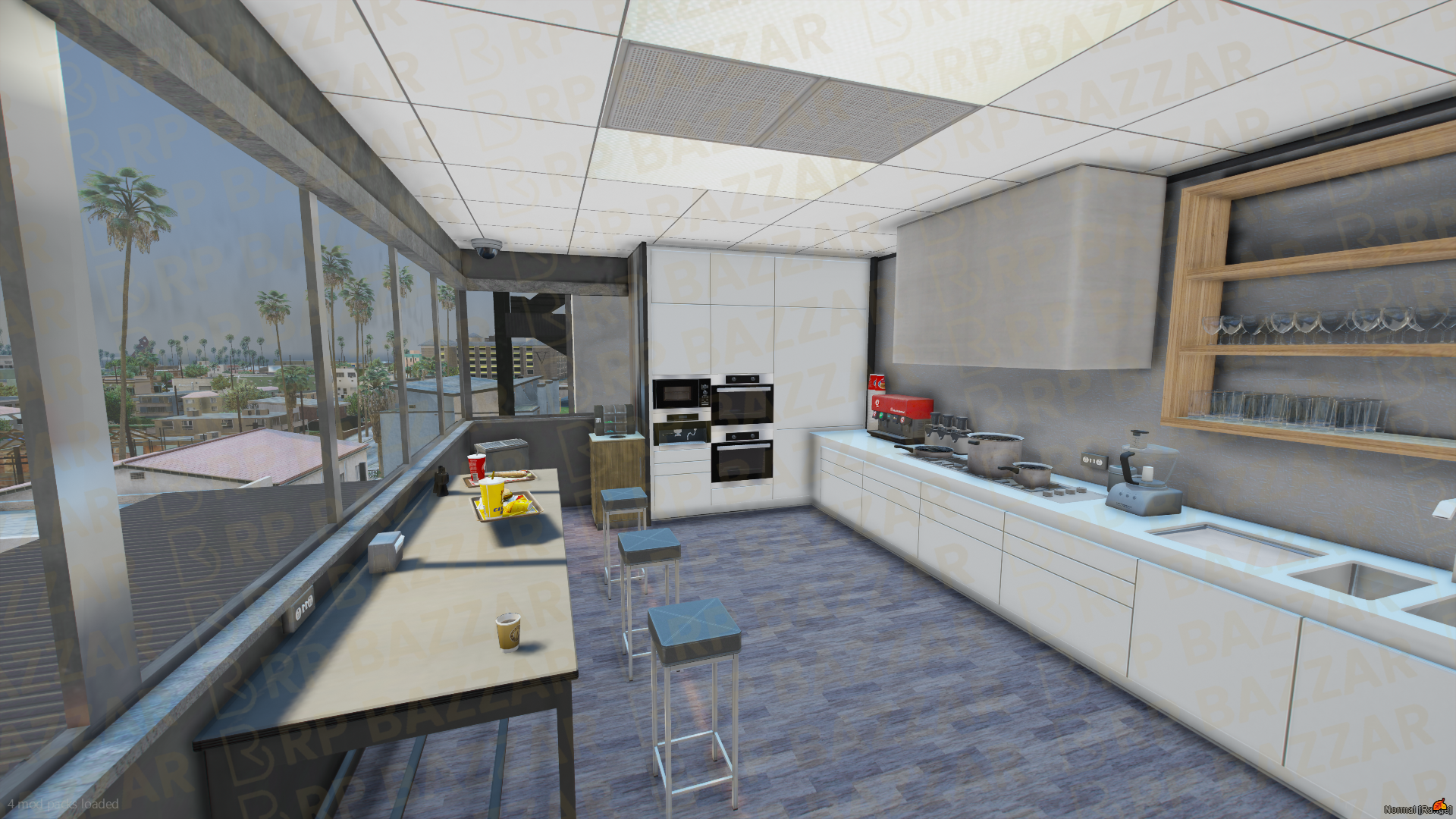 Downtown Police Station FiveM MLO — GTA RP Interior — ESX QB QBOX — RPBazzar