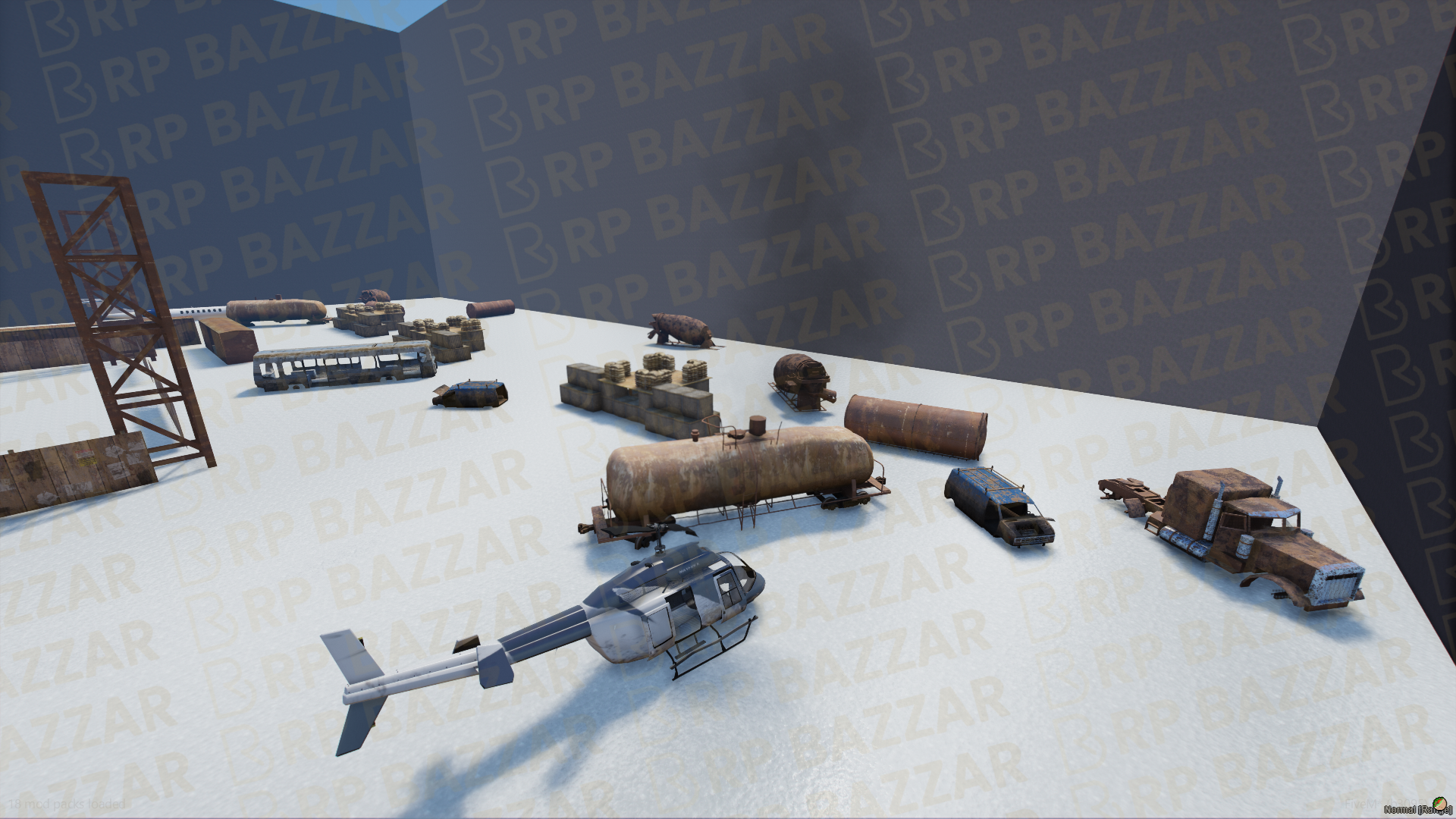 Elite Arena FiveM MLO — GTA RP Interior — ESX QB QBOX — RPBazzar