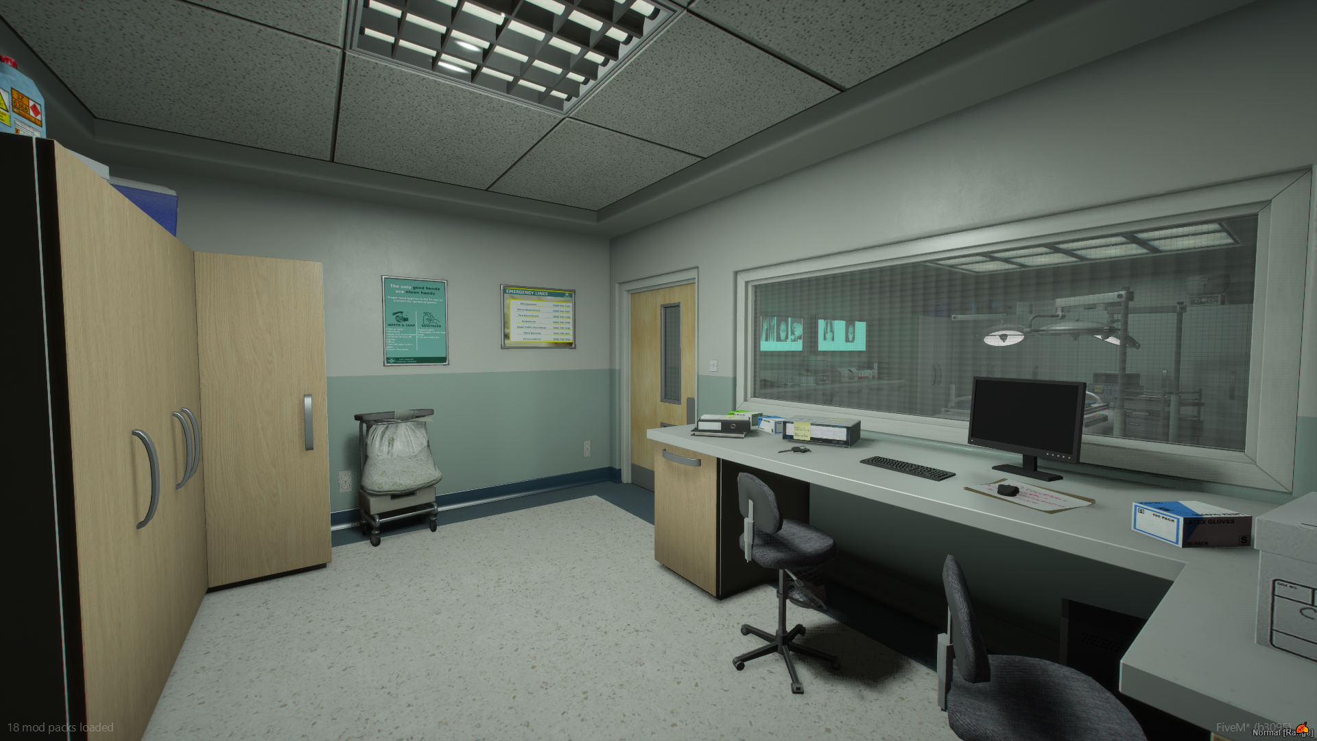 Recovery Hospital FiveM MLO — GTA RP Interior — ESX QB QBOX — RPBazzar