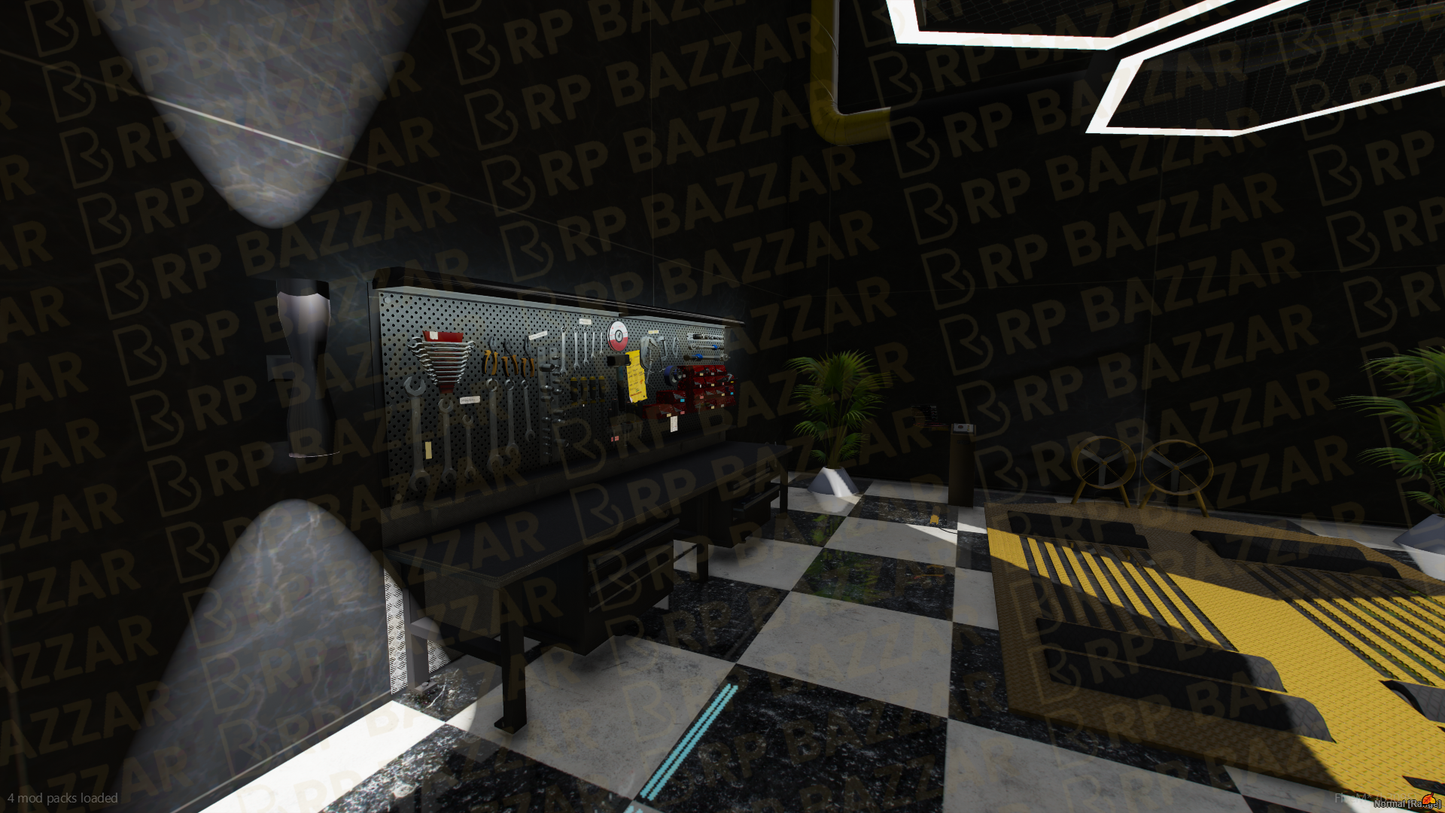 Turbo Vehicle Shop FiveM MLO — GTA RP Interior — ESX QB QBOX — RPBazzar
