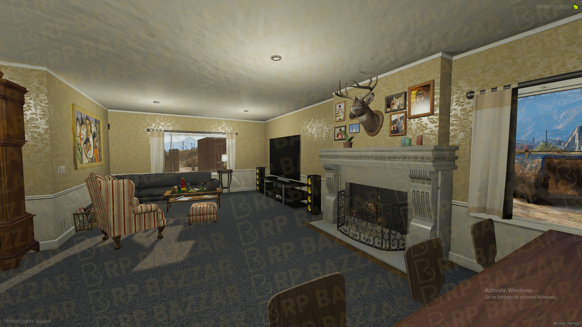 Rugged House FiveM MLO — GTA RP Interior — ESX QB QBOX — RPBazzar
