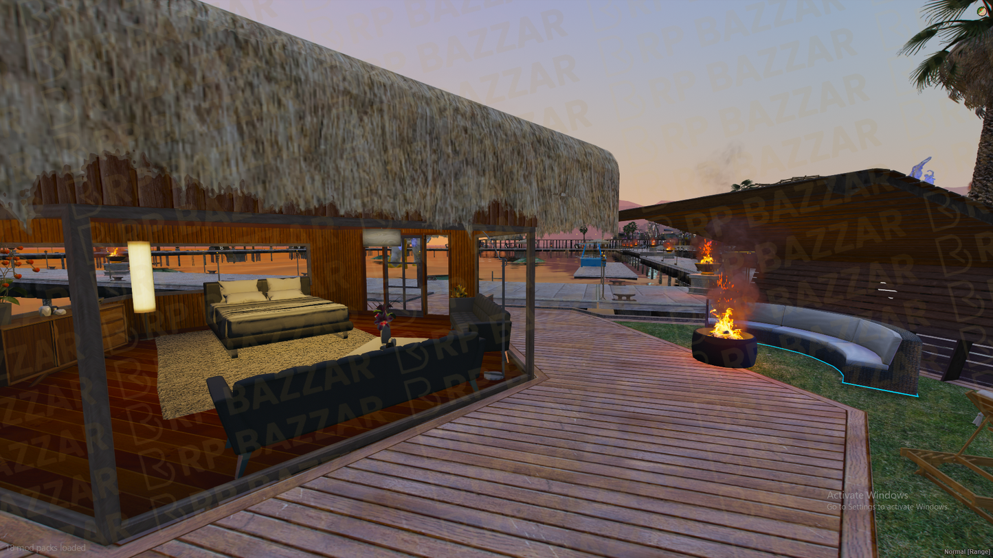 Coastal Beach Sided Area FiveM MLO — GTA RP Interior — ESX QB QBOX — RPBazzar