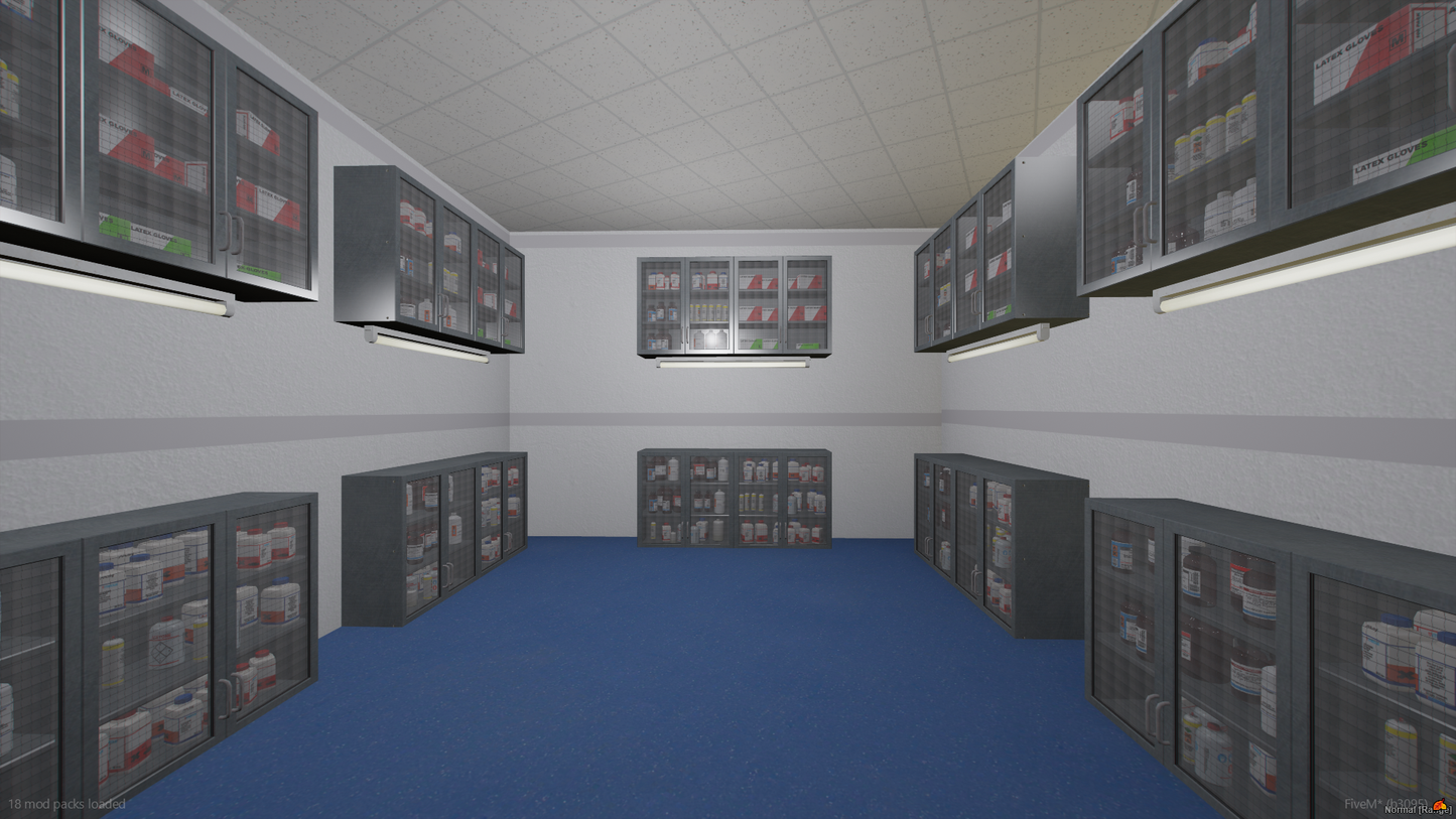 Crisis Hospital FiveM MLO — GTA RP Interior — ESX QB QBOX — RPBazzar