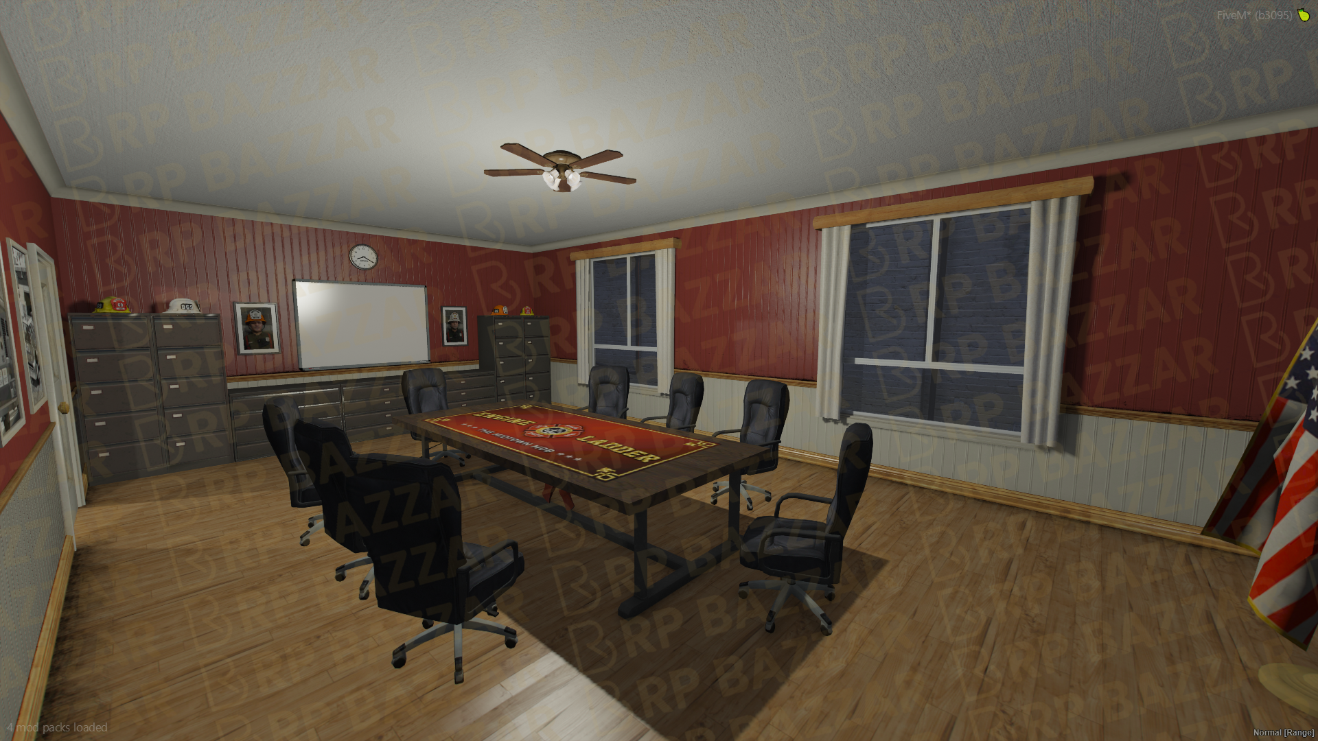 Downtown Fire Department FiveM MLO — GTA RP Interior — ESX QB QBOX — RPBazzar