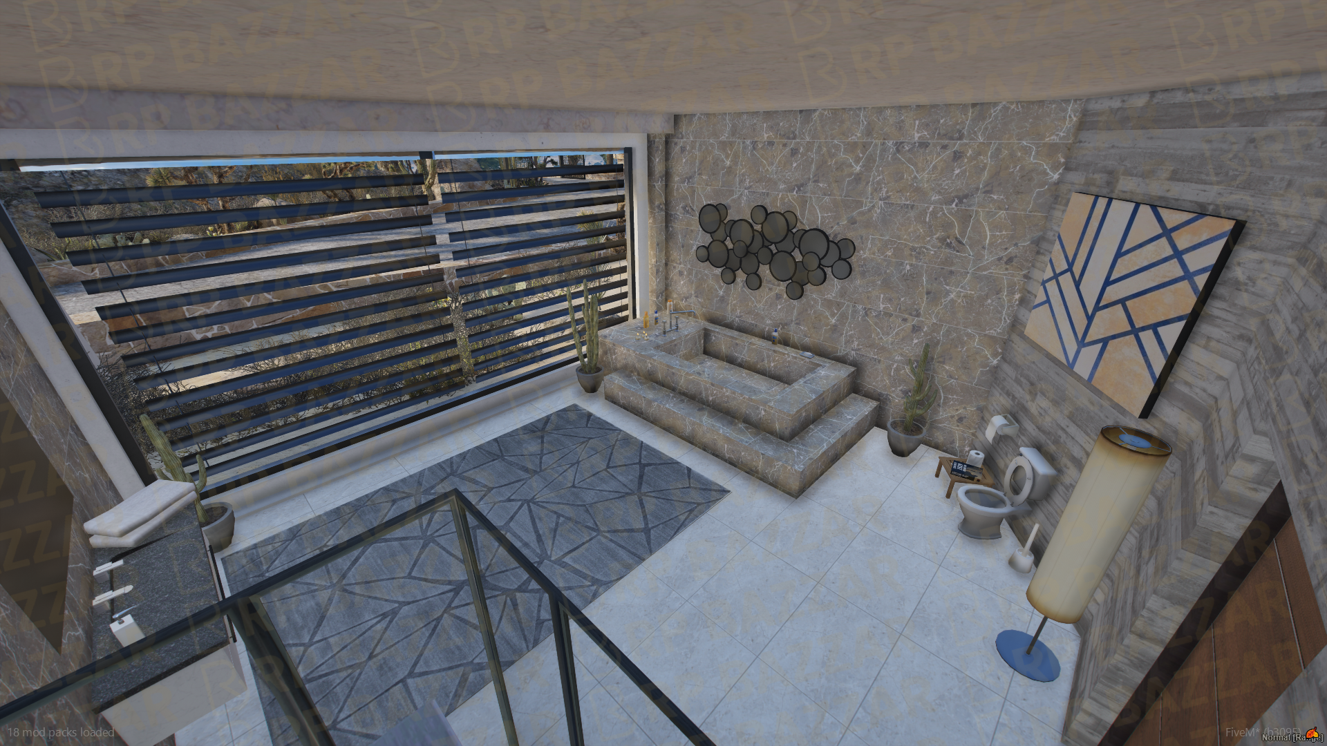 Elite Mansion FiveM MLO — GTA RP Interior — ESX QB QBOX — RPBazzar