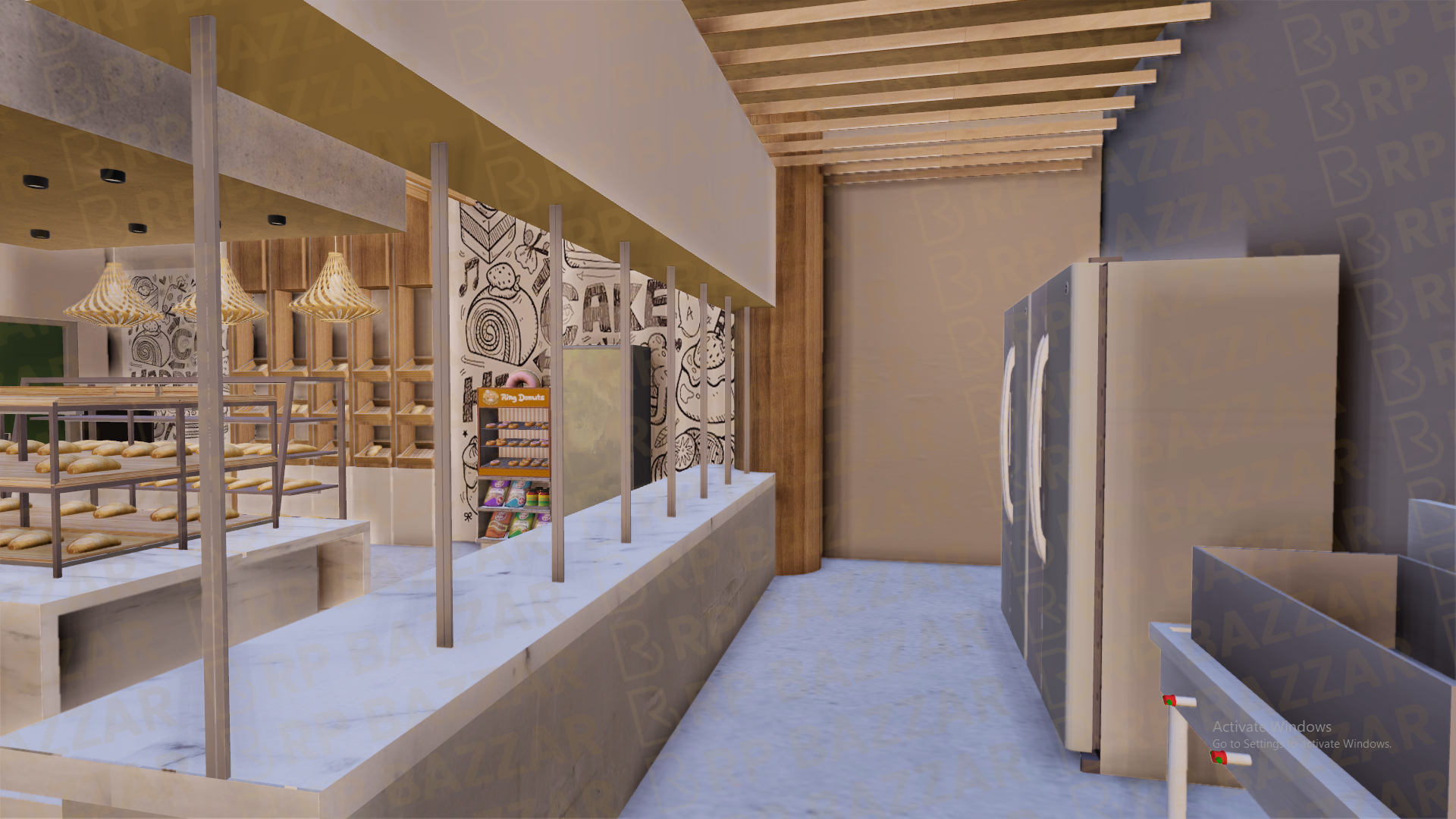 Upscale Bistro FiveM MLO — GTA RP Interior — ESX QB QBOX — RPBazzar