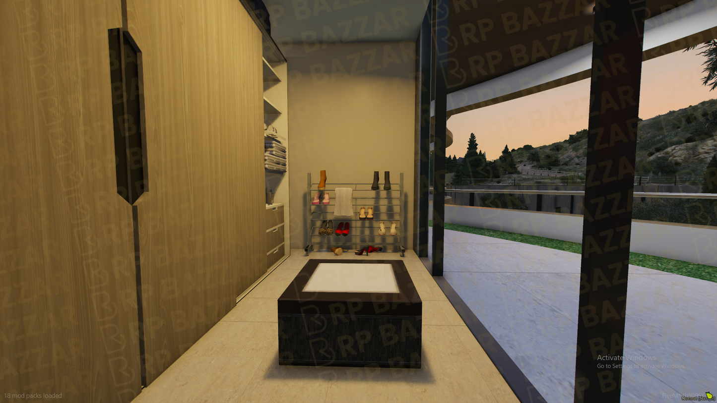 Midnight Mansion FiveM MLO — GTA RP Interior — ESX QB QBOX — RPBazzar