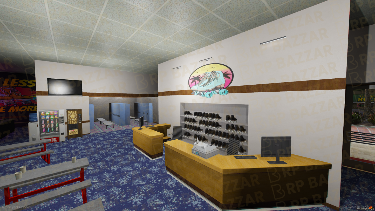 Elite Sports Court FiveM MLO — GTA RP Interior — ESX QB QBOX — RPBazzar