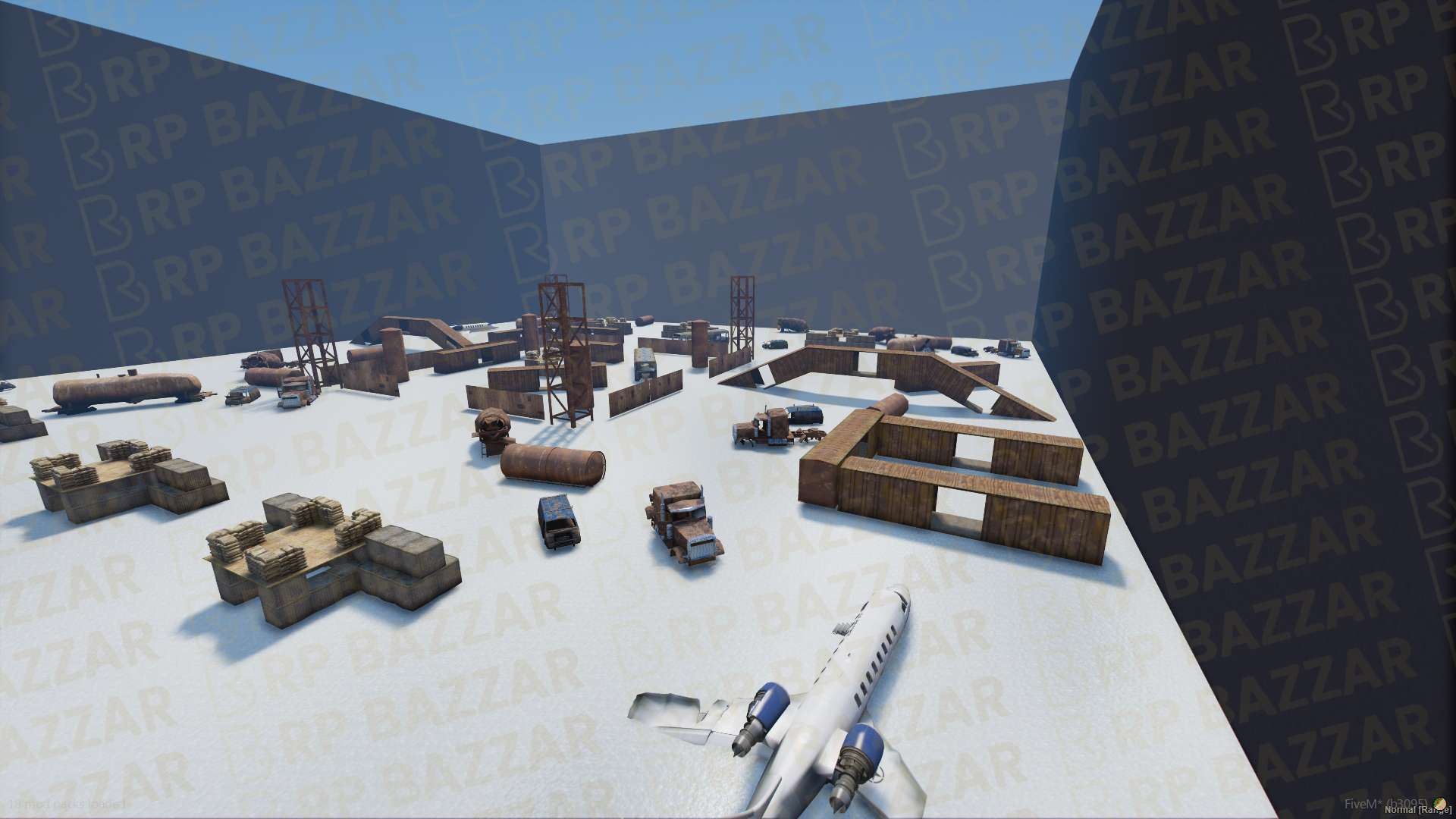 Elite Arena FiveM MLO — GTA RP Interior — ESX QB QBOX — RPBazzar