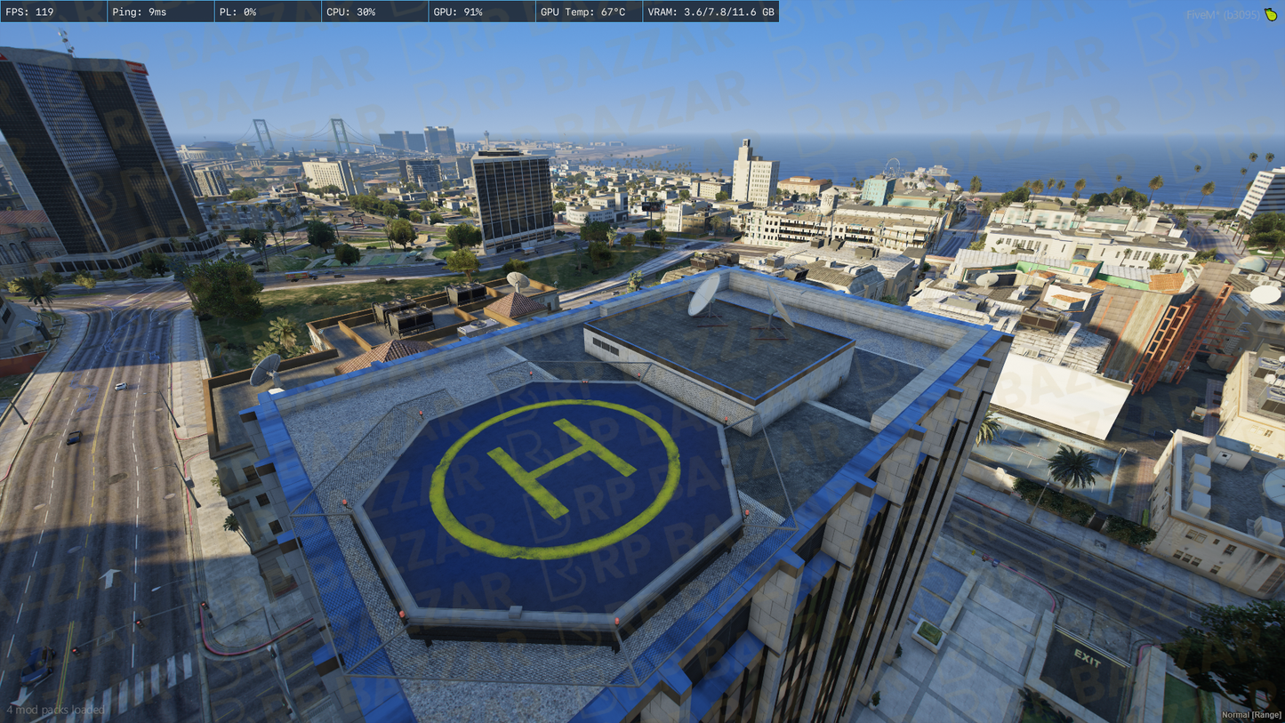 Sleek Office FiveM MLO — GTA RP Interior — ESX QB QBOX — RPBazzar