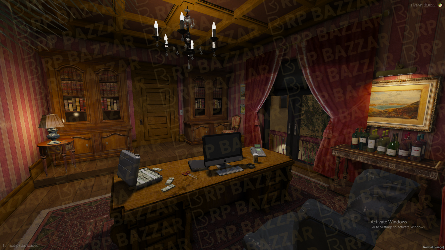 Upscale House FiveM MLO — GTA RP Interior — ESX QB QBOX — RPBazzar