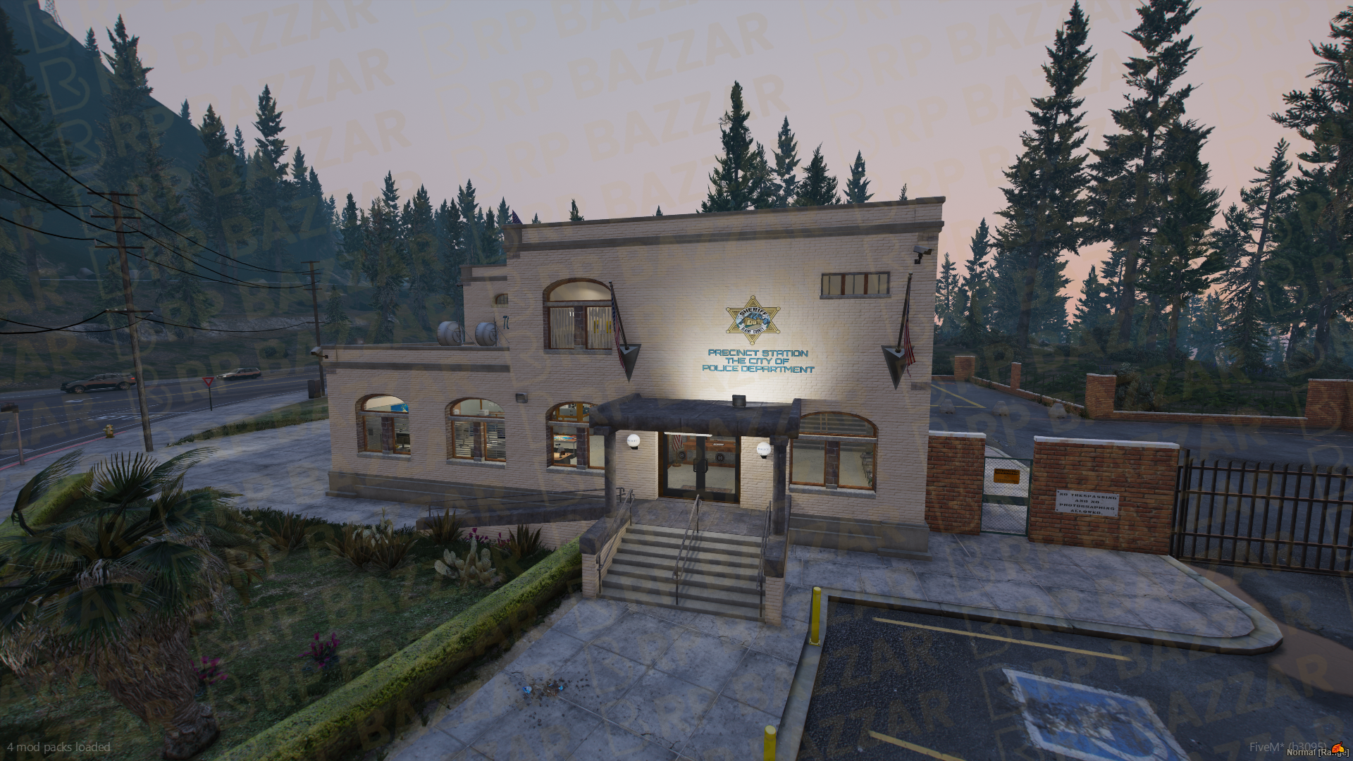 Harbor Police Station FiveM MLO — GTA RP Interior — ESX QB QBOX — RPBazzar