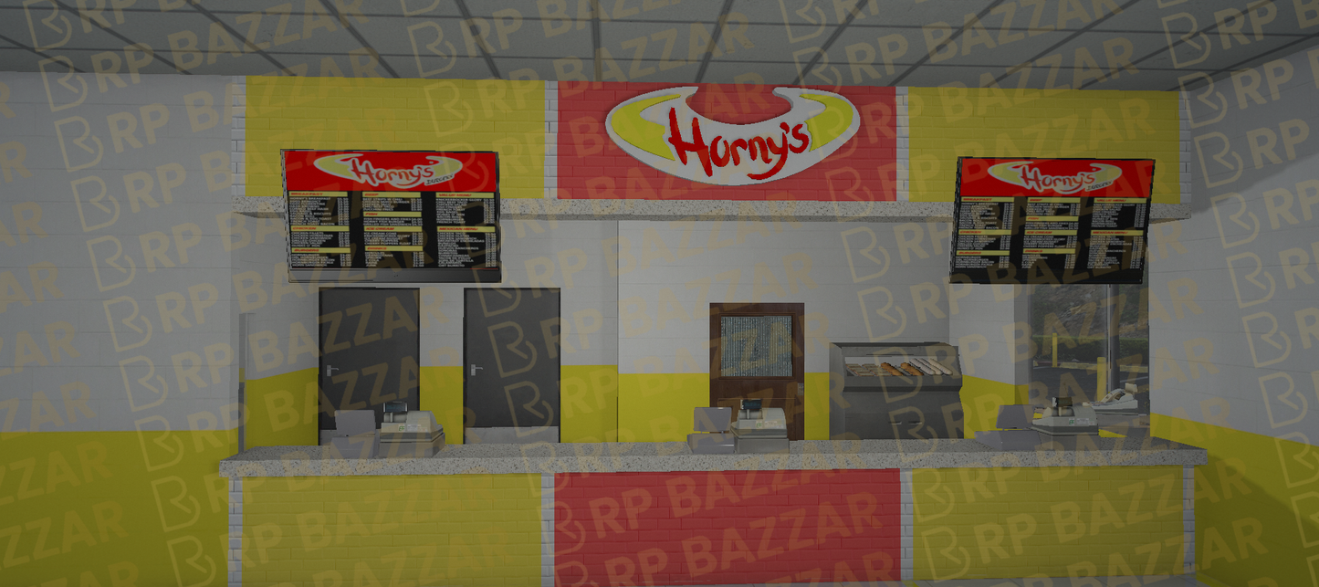 Classic Diner FiveM MLO — GTA RP Interior — ESX QB QBOX — RPBazzar