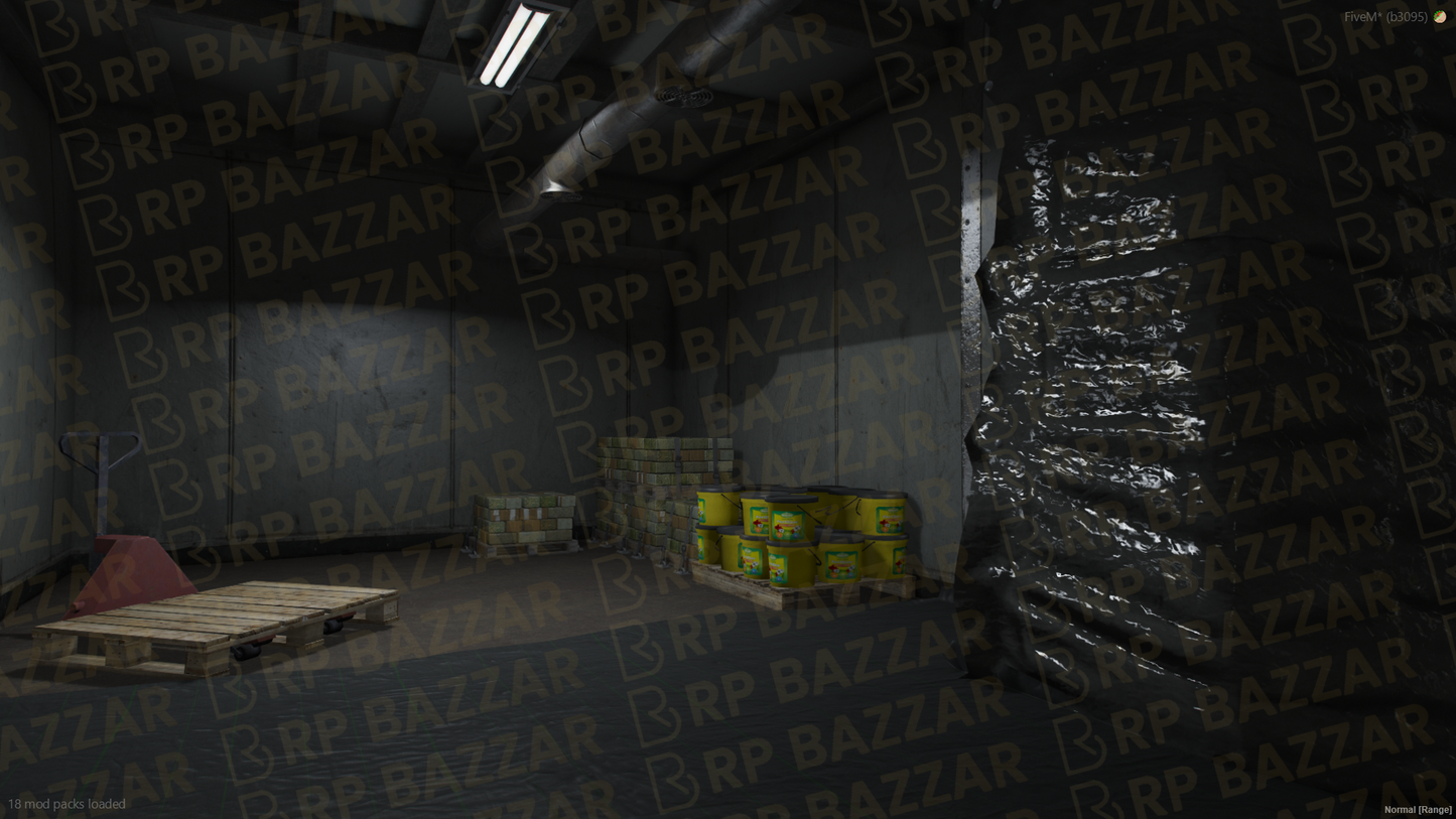 Fortified Drug Lab FiveM MLO — GTA RP Interior — ESX QB QBOX — RPBazzar