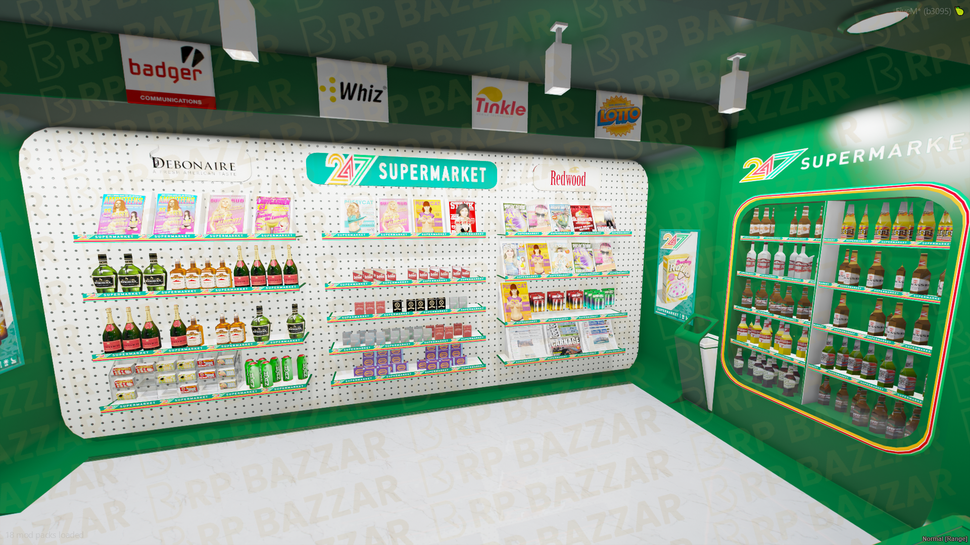 Urban 24-7 Store FiveM MLO — GTA RP Interior — ESX QB QBOX — RPBazzar
