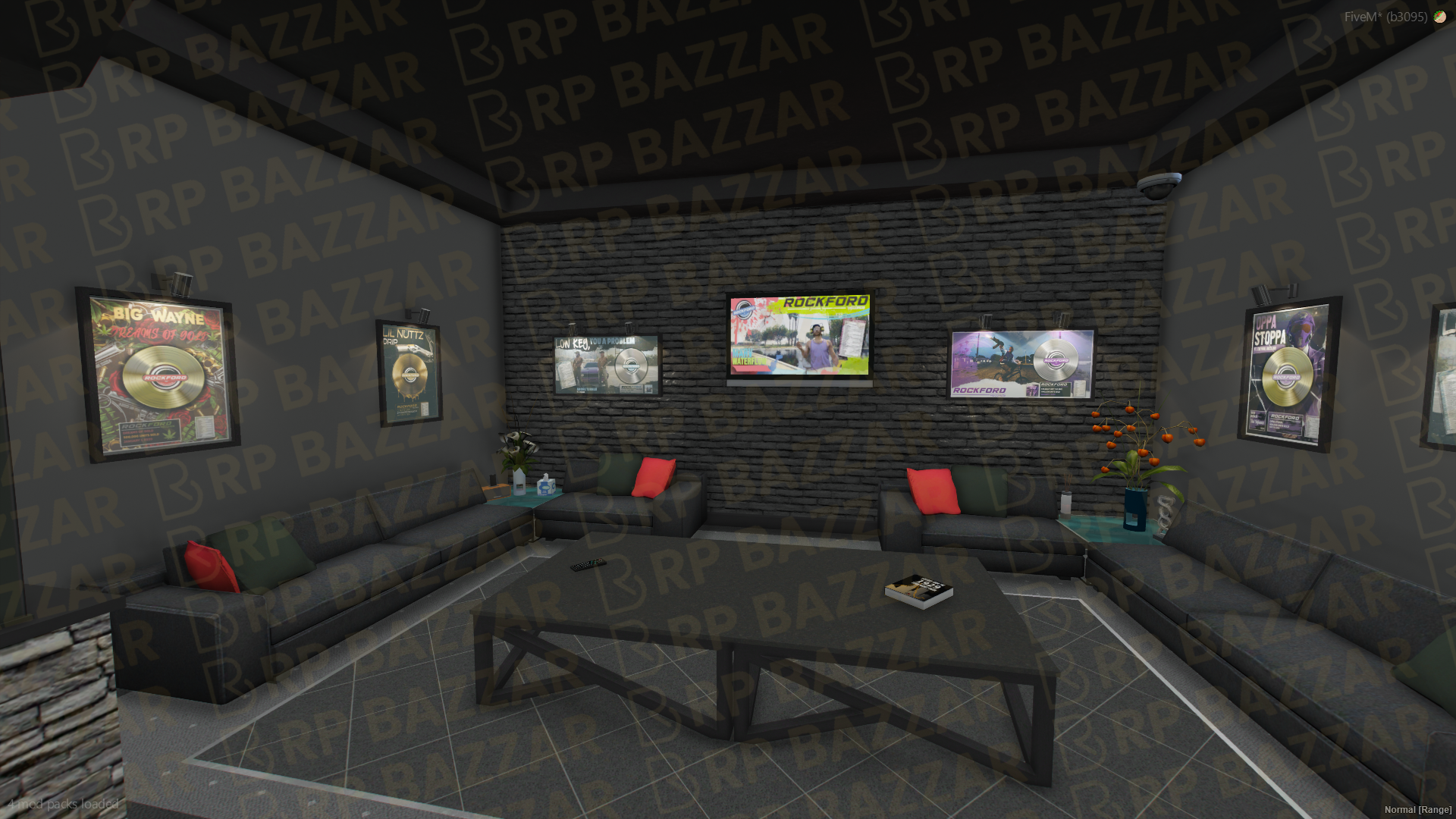 Modern Recording Studio FiveM MLO — GTA RP Interior — ESX QB QBOX — RPBazzar