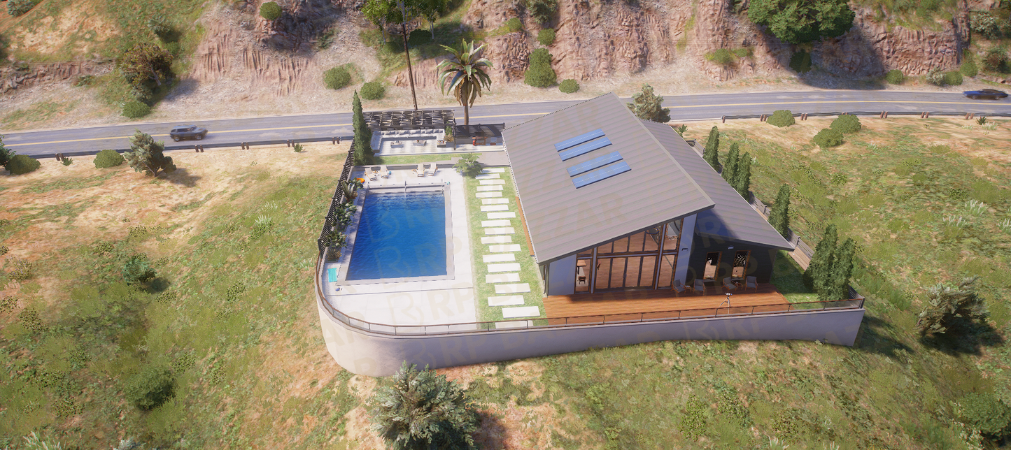 Tropical House FiveM MLO — GTA RP Interior — ESX QB QBOX — RPBazzar