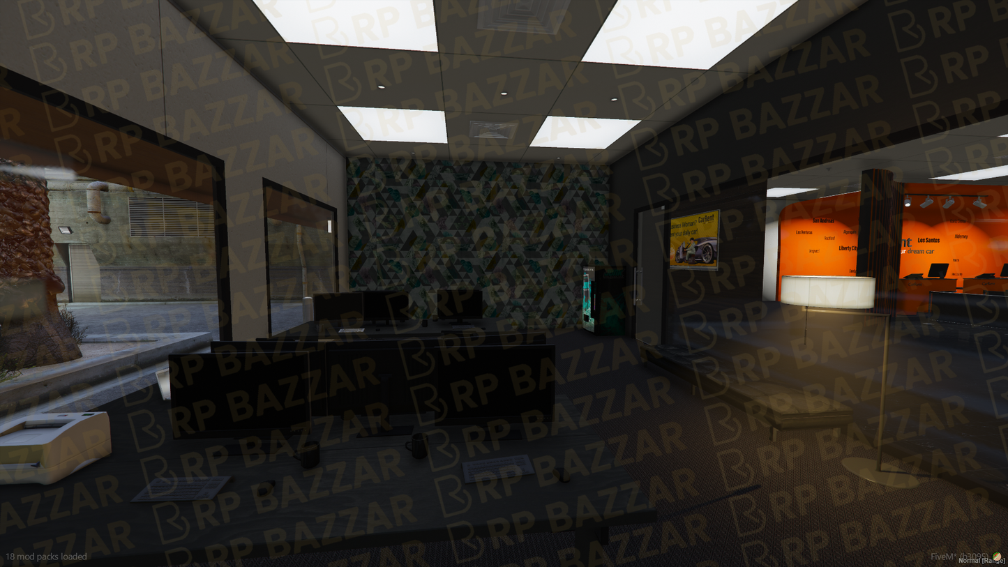 Uptown City Improvement FiveM MLO — GTA RP Interior — ESX QB QBOX — RPBazzar