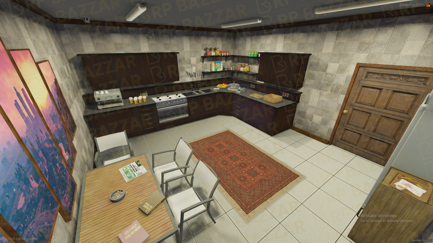 Urban Cantina FiveM MLO — GTA RP Interior — ESX QB QBOX — RPBazzar