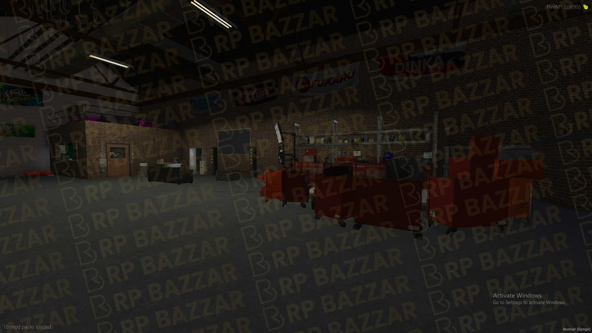 Urban Mechanic Shop FiveM MLO — GTA RP Interior — ESX QB QBOX — RPBazzar