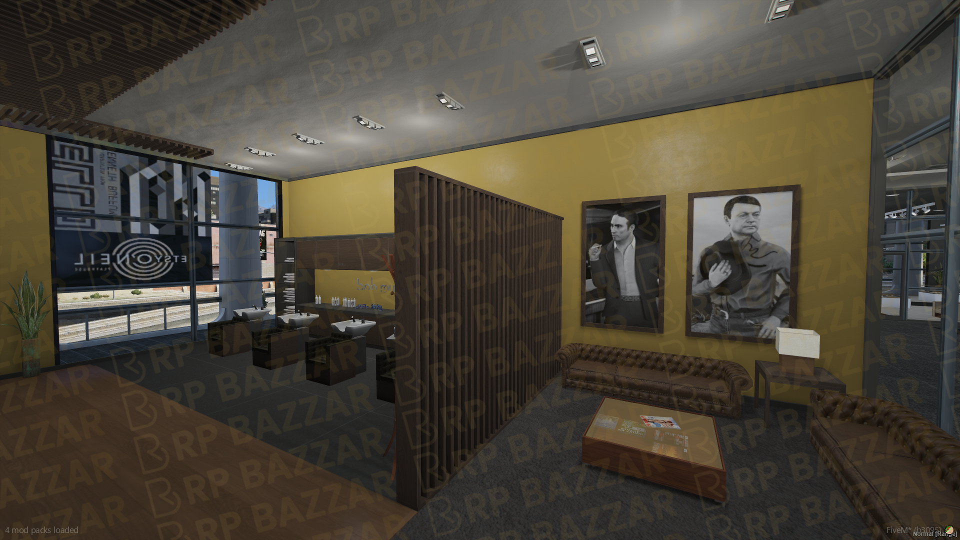 Modern Shopping Mall FiveM MLO — GTA RP Interior — ESX QB QBOX — RPBazzar