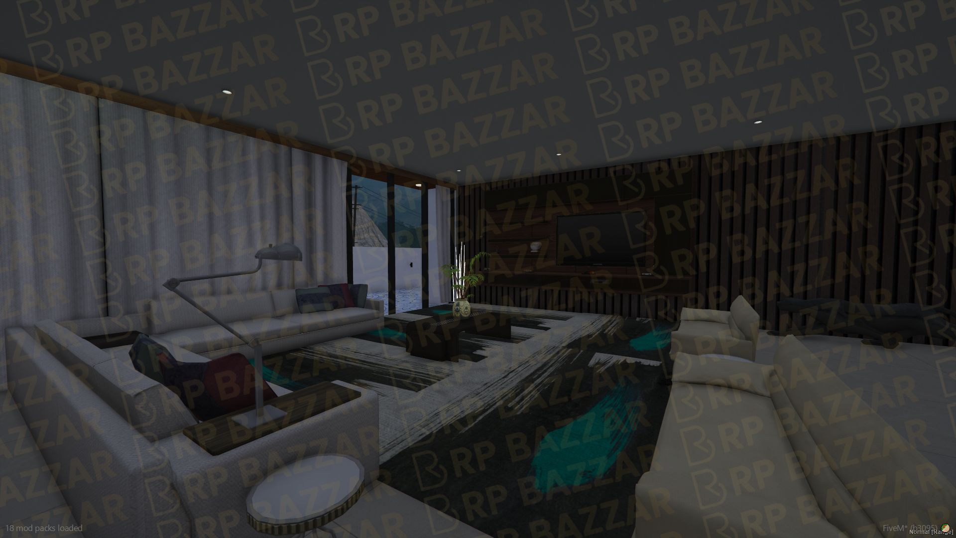 Beachside Mansion FiveM MLO — GTA RP Interior — ESX QB QBOX — RPBazzar