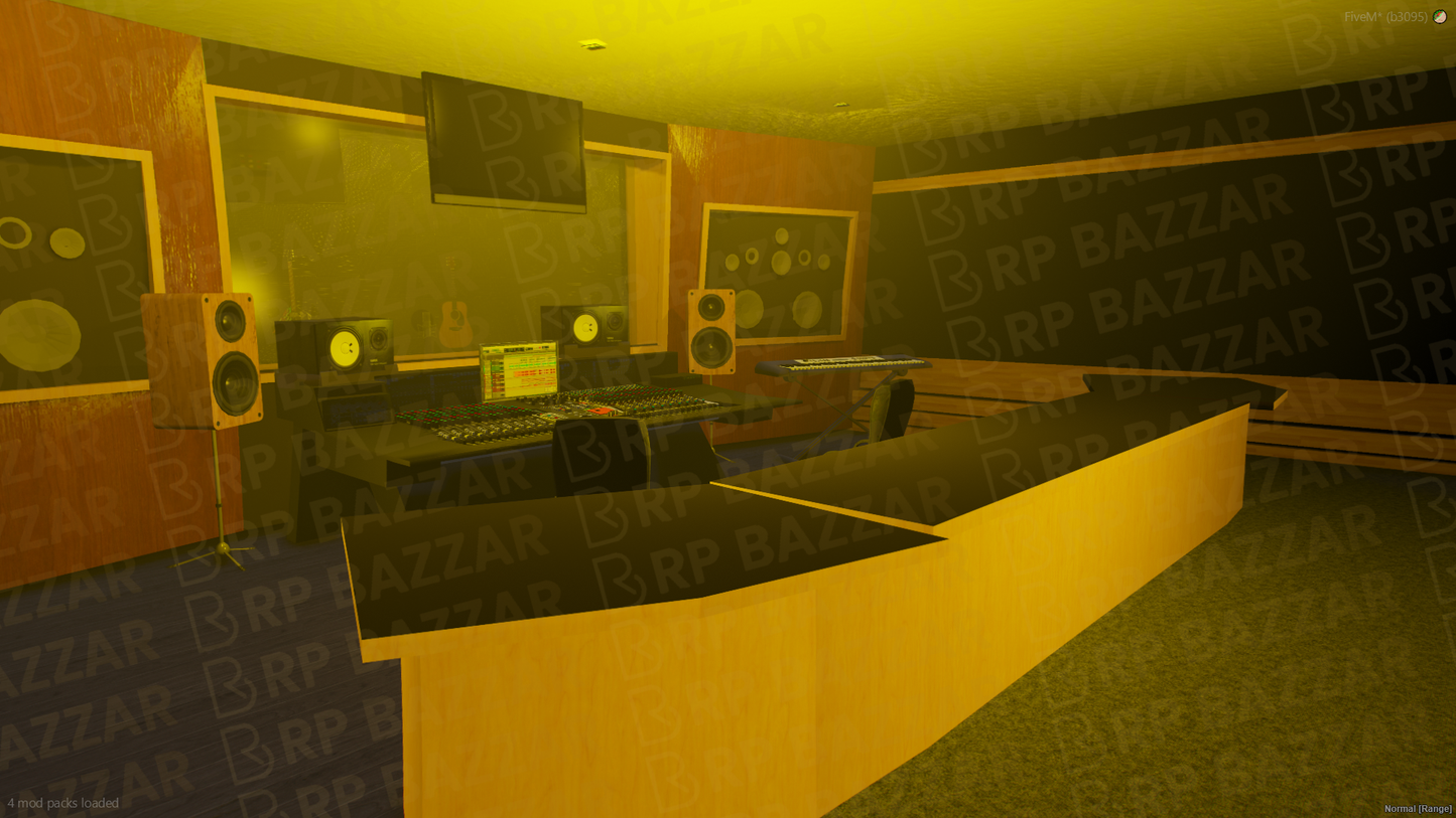 Underground Recording Studio FiveM MLO — GTA RP Interior — ESX QB QBOX — RPBazzar