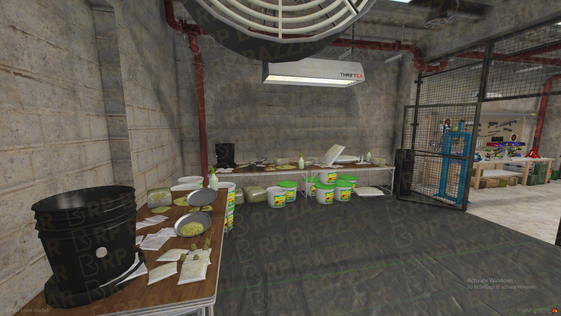 Custom Gang Stash House FiveM MLO — GTA RP Interior — ESX QB QBOX — RPBazzar